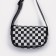 Bag-Cross-Bodi with a zipper, the color is gray/black