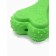 Chewing toy "Volumetric bone with paws", TPR, 12 cm, green