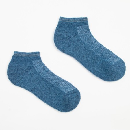 Men's socks shortened "Soft Merino", jeans color, size 41-43