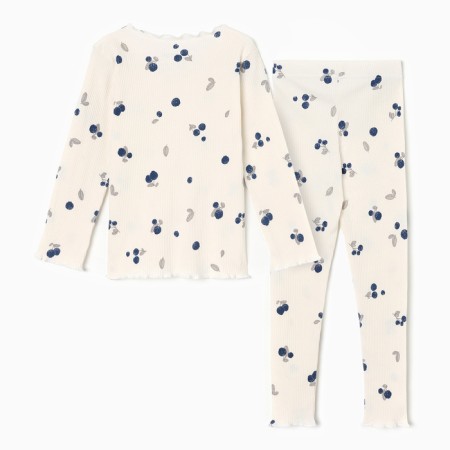 Пижама детская (лонгслив и брюки) KAFTAN Little berry р.32 (110-116)-11