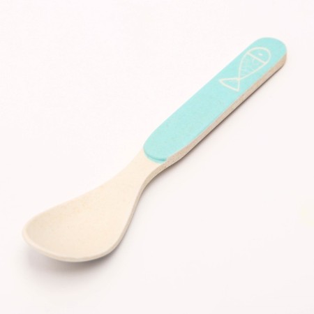 Spoon for feeding, bamboo, color mix-9