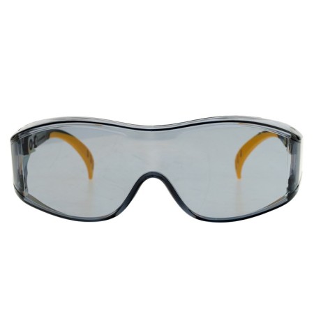Protective glasses Denzel 89203, polycarbonate, open type, enlarged smoky lens-1