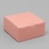 Gift folding box, packaging, “peach”, 15 x 15 x 7 cm