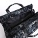 Road bag with lightning, external pocket, long belt, gray color