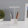 A tabletop lamp with a stand for the phone and pens, 3 compartments, 5W Led USB 2700-6500K
