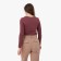 Women's longliva minku: Basic line burgundy color, river 48