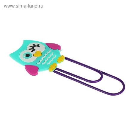 The bookmark is large 11 cm "owl", mix-6