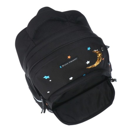 School backpack Bruno VisConti "Magic Fox", 40 x 30 x 19 cm, ergonomic back, pencil case as a gift-10