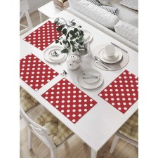 A set of napkins for setting the table 