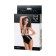 Women Body Glossy Kiara from Wetlook material, black, XL