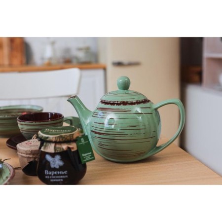 Ealegant Teapot 1.2l / 14x16.5cm, mint-1