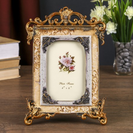 Photo frame Polystone 10x15 cm "Valencia" rhinestones 26x17 cm