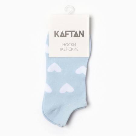 Women's socks shortened kaftan "hearts" p. 36-39-2