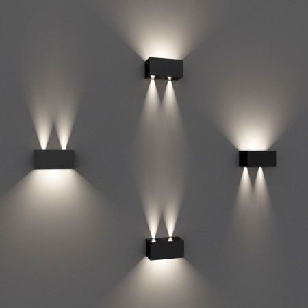 Architectural backlight Elektrostandard, Winner LED 12 W, 100X200X100 mm, IP54, black color-2