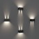 Architectural backlight Elektrostandard, Winner LED 12 W, 100X200X100 mm, IP54, black color