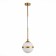 STL LUCE Sus. SL1157.303.01. Arbe. 1x40 W, E14, 20.3x20.3x45 cm, bronze color
