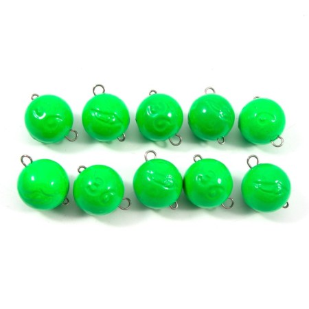 Cargo Cheburashka painted collapsible Yaman 10 pcs., 36 g, green-3