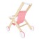 Walking stroller for Hape dolls, wooden