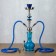 Hookah "joshkuner", 50 cm, 2 tubes, 10 x 50 cm, blue