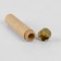 Needle-tube, 8.6 × 1.8 × 8 cm, wood, brown, price for 1 piece