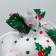 Bag Gift Organza "Ryabina", 10 x 12 cm +/- 1.5 cm, New Year