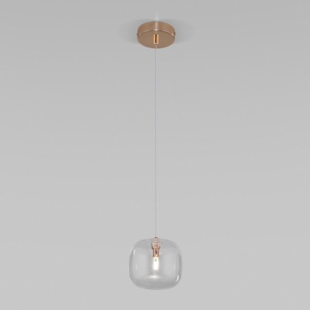 Suspended lamp with a glass ceiling Jar, 3W, G4, 13x13 cm-1