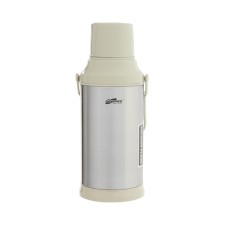 Thermos 3.2 l, with a glass flask, retains heat 12 hours, with a mug, gray