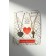 Kuulons "Uzolnutor", a key from the heart, the color of silver-gold, 45 cm