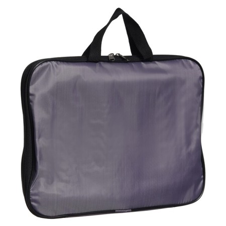 Folder with handles textile A4, 350 x 270 x 20 mm, calligrata "office", nylon 600D, gray tone 4-2