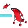 Stroller for dolls, summer, metal frame