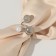 The cloth "Trio", the color is white in silver