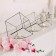 Set of florariums "Cube" (Switch silver)