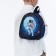 Children's backpack on a zipper, "chosen", blue color