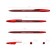Ballic handle, Erichkrause, R-301 Original Stick, node 0.7 mm, tube, red