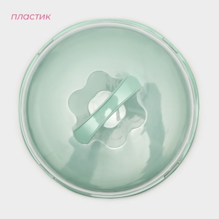 Cake with a lid of the share, d = 26 cm, mint color-1