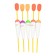Flot of Yaman "cone" through with a boss, polystyrene, 3.1 g, color mixt. 5 pcs.