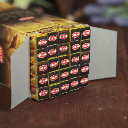 Incense "hem" 8 sticks coal golden rain-1