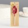 Candle in the cake on the skewer "Fine", the number "9", 5 cm, red