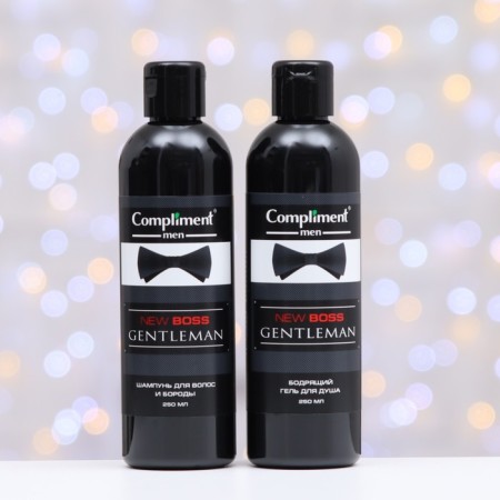 Gift set No. 1770 Compliment New Boss Gentleman: Shampoo, 250 ml + shower gel, 250 ml-2