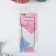 The knitting needles are circular, for knitting, with a plastic fishing line, d = 1.5 mm, 14/80 cm, with a needle