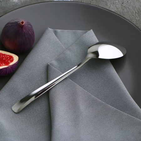 Spoon of a dining room “New Gastro”, length 19.5 cm, thickness 1.2 mm-1