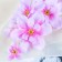 Artificial flowers "Amezialla orchid" 65 cm, lilac