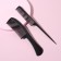 Combination of combs, 2 items, black color