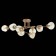 Ceiling EVOLUCE lamp. Sle155702-08. More. 8x40 watts, E14, 100x64x34 cm, golden color
