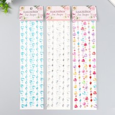 Sticker Plastic Rhinestones 