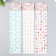 Sticker Plastic Rhinestones "Heart and Geometry" MIX 7x30 cm