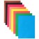 Cardboard color, A5, 8 sheets, 8 colors, non -unilateral, in a folder, 220 g/m², Smeshariki