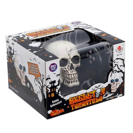 Radio -controlled “Skull” spider, light effects, works from batteries-3