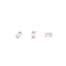 Crystals for volumetric inlay TNL Baget, No. 4, Pink, 10 pcs