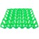 Chicken egg tray, green